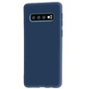 Evelatus Samsung Galaxy S10+ Nano Silikoninis dėklas Soft Touch TPU Dark Mėlyna