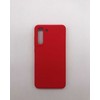 Evelatus Samsung Galaxy S21 FE Premium Soft Touch Silikoninis dėklas Chinese red