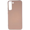 Evelatus Samsung Galaxy S22 Plus Nano Silikoninis dėklas Soft Touch TPU rusvai gelsvas