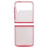 Dėklas Evelatus Samsung Galaxy Z Flip 3 Acrylic Matte Case Raudona