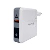 Evelatus EWC06 4in1 10W ceļojumu komplekts bezvadu un sienas lādētājs 18W USB-C / USB ar Power Bank 6700maah
