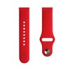 Evelatus 22mm Silicone Loop Watch Straps (S/M 110mm) Raudona