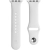 Evelatus Universal Apple Watch 42/44/45mm Silicone Loop (S/M 110mm) Baltas