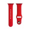 Evelatus Apple Watch 42/44/45mm Silicone Loop Watch Straps (S/M 110mm) Raudona