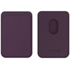 Dėklas Evelatus Universal iPhone Genuine leather wallet with MagSafe Dark Žalias