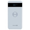 Evelatus EPB05 10000mAh Power Bank X2 USB / Micro USB-C Lightning + 10W bezvadu uzlādētājs balts