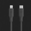 Evelatus USB C to Lightning Silicone Cable 1.2M (MFI10CL) 60W / 20V3A Baltas