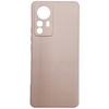 Evelatus Xiaomi 12/12X Nano Silikoninis dėklas Soft Touch TPU rusvai gelsvas