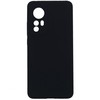 Evelatus Xiaomi 12/12x Premium Soft Touch Silikoninis dėklas Juodas