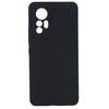 Evelatus Xiaomi 12 Lite Premium Soft Touch Silikoninis dėklas Juodas