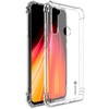 Evelatus Xiaomi Redmi Note 8 / Redmi Note 8 2021 Military Shockproof Silikoninis dėklas TPU Transparent