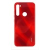 Evelatus Xiaomi Xiaomi Redmi Note 8 / Redmi Note 8 2021 Vanduo Ripple Full Color Electroplating Tempered Glass Case Raudona