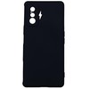 Evelatus Xiaomi Poco F4 GT Nano Silikoninis dėklas Soft Touch TPU Juodas