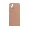 Evelatus Xiaomi POCO F4 Nano Silikoninis dėklas Soft Touch TPU rusvai gelsvas