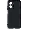 Evelatus Xiaomi Poco M4 5G Nano Silikoninis dėklas Soft Touch TPU Juodas