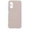 Evelatus Xiaomi Poco M4 5G Nano Silikoninis dėklas Soft Touch TPU rusvai gelsvas
