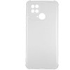 Evelatus Xiaomi Redmi 10C / C40 Military Shockproof Silikoninis dėklas TPU Transparent