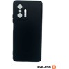 Evelatus Xiaomi Xiaomi 11T/11T Pro Nano Silikoninis dėklas Soft Touch TPU Juodas