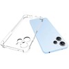 Evelatus Xiaomi Redmi 12 Military Shockproof Silikoninis dėklas Transparent Transparent