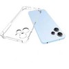 Evelatus Xiaomi Redmi 12 Military Shockproof Silikoninis dėklas Transparent Transparent