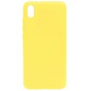 Evelatus Xiaomi Redmi 7a Nano Silikoninis dėklas Soft Touch TPU Geltona