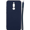 Evelatus Xiaomi Redmi 8 Soft Touch Silikoninis dėklas with Strap Dark Mėlyna