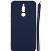 Evelatus Xiaomi Redmi 8 Soft Touch Silikoninis dėklas with Strap Dark Mėlyna