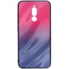 Evelatus Xiaomi Redmi 8 Vanduo Ripple Gradient Color Anti-Explosion Tempered Glass Case Gradient Rožinė-Violetinė