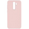 Dėklas Evelatus Xiaomi Redmi 9 Soft Touch Silicone rusvai gelsvas