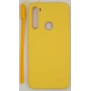 Evelatus Xiaomi Xiaomi Redmi Note 8 / Redmi Note 8 2021 Soft Touch Silikoninis dėklas with Strap Geltona