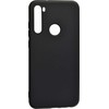 Evelatus Xiaomi Xiaomi Redmi Note 8 / Redmi Note 8 2021 Soft Touch Silikoninis dėklas with Strap Juodas