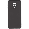 Evelatus Xiaomi Xiaomi Redmi Note 9 Pro / Redmi Note 9S Nano Silikoninis dėklas Soft Touch TPU Juodas