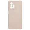 Evelatus Xiaomi Xiaomi 11T/11T Pro Nano Silikoninis dėklas Soft Touch TPU rusvai gelsvas