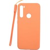 Evelatus Xiaomi Xiaomi Redmi Note 8 / Redmi Note 8 2021 Soft Touch Silikoninis dėklas with Strap Rožinė