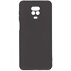 Evelatus Xiaomi Xiaomi Redmi Note 9 Pro / Redmi Note 9S Nano Silikoninis dėklas Soft Touch TPU Juodas
