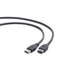 GEMBIRD CCP-USB3-AMAF-6 Aukštos klasės USB 3.0 prailginimo kabelis, USB A tipo kištukas - USB A tipo kištukas, 1,8 metro, mėlynas
