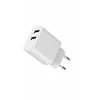 Gembird 2xUSB-A 5V 2.4 A balta