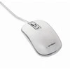 Otinė pelė GEMBIRD MUSW-4B-06-WS/Wired optical mouse, USB, white/silver