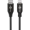 Goobay 39447 Lightning – USB-C™ USB įkrovimo ir sinchronizavimo kabelis | Goobay | USB-C prie „Lightning Apple Lightnin“ (8 kontaktų) | USB C