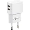 Goobay Maitinimo šaltinis 5V 2.4A - 2xUSB lizdai