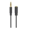 Goobay 3,5 mm AUX prailginimo laidas su auksiniu kontaktu