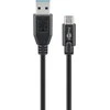 Goobay | Sinchronizavimas ir įkrovimas Super Speed | 73141 | USB-C į USB A USB -C | A tipo USB 3.0 (vyriškas)