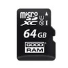66-226# GoodRam Atminties kortelė Micro SDHC class 10 UHS I 64GB + adapteris