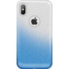 Dėklas GreenGo Apple iPhone X/Xs Gradient Glitter 3in1 Case Mėlyna