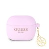 Guess GUA3LSC4EU „AirPods 3“ dangtelis violetinis / violetinis „Charm 4G Collection“