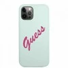 Dėklas GUESS KIETAS DĖLIS GUHCP12LLSVSBF SILICONE VINTAGE IPHONE 12 PRO MAX FUCHSIA / MINT