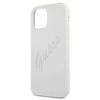 Apple iPhone 12 Pro Max Guess dėklas Script Vintage (GUHCP12LLSVSCR) pilkos spalvos