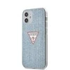 Dėklas GUESS HARD CASE JEANS COLLECTION IPHONE 12 MINI LIGHT Mėlynas