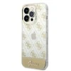 Guess GUHCP14XHG4MHG Apple iPhone 14 Pro Max6,7" auksinis kietasis dėklas 4G modelio scenarijus