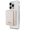 Guess Powerbank indukcinis 15W GUPBM5ALGSGD 5000mAh aukso spalvos MagSafe Metal Script Logo